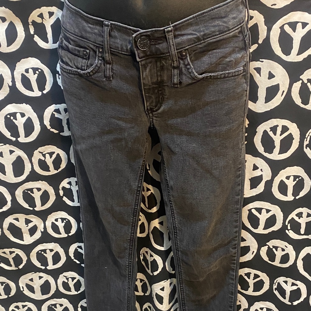 CALVIN RUCKER Dark Gray Women's Skinny Jeans SZ 26